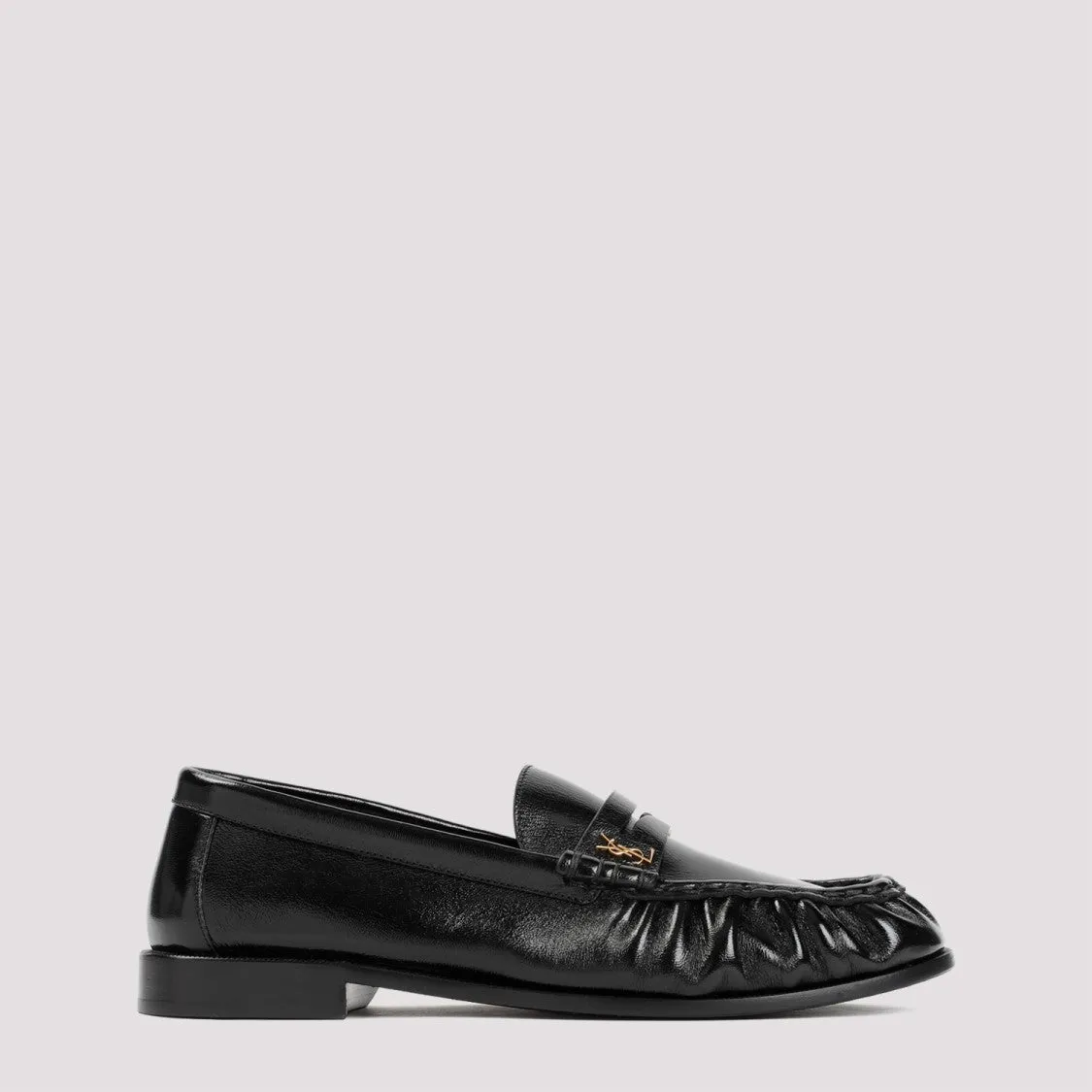 15 Black Lamb Leather Le Loafers