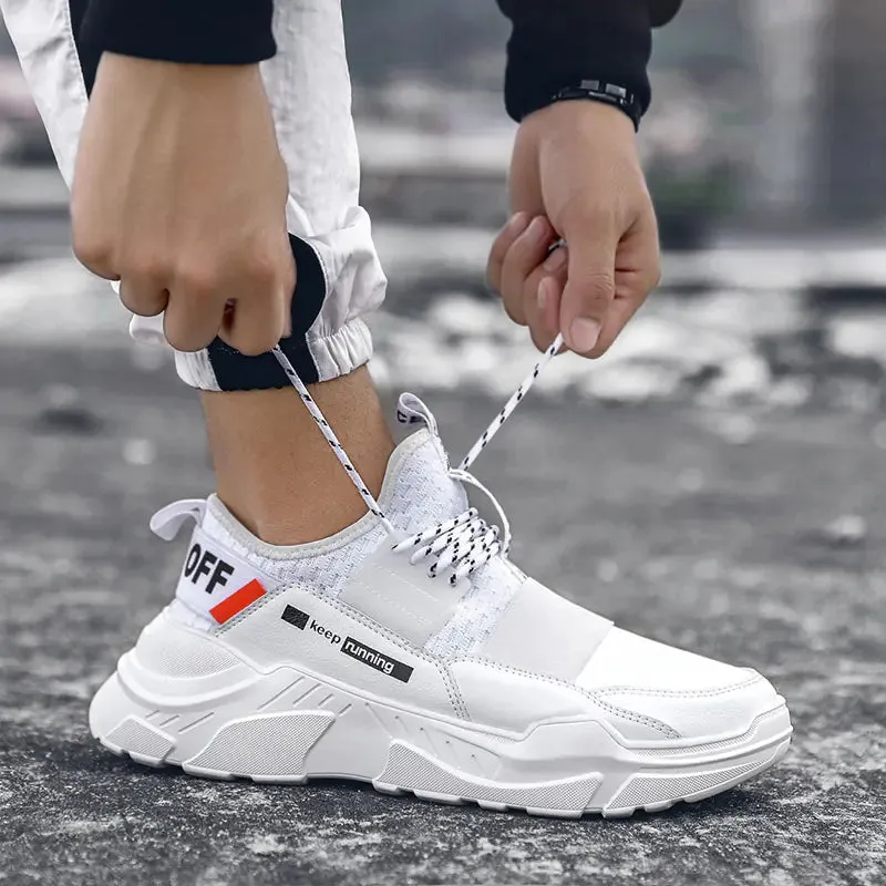 2019 Spring Breathable Men's Sneakers Casual Running Shoes
