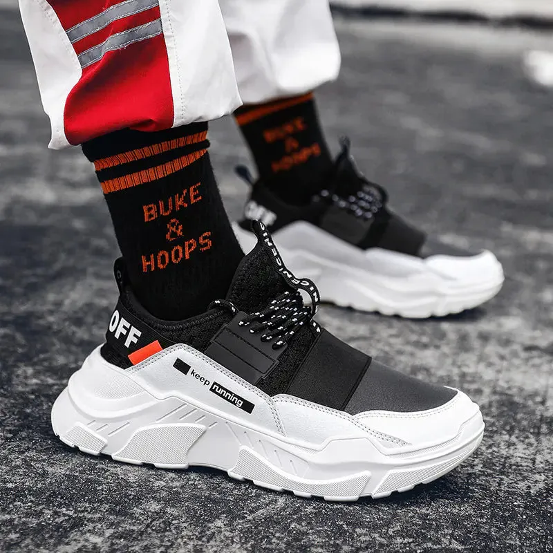 2019 Spring Breathable Men's Sneakers Casual Running Shoes