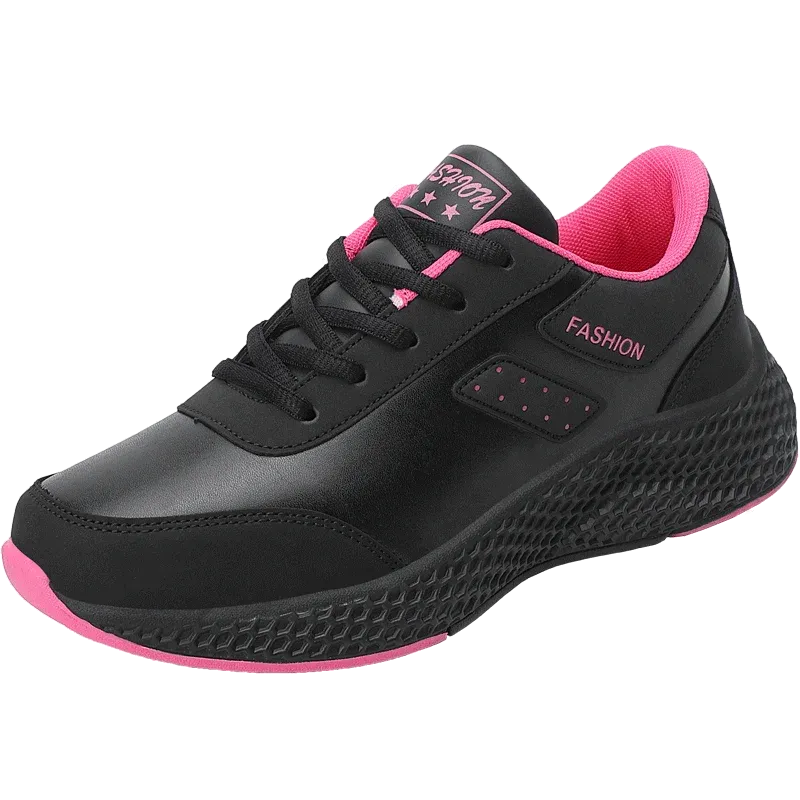 2024 Women's Lightweight Anti-Slip Leather Sneakers