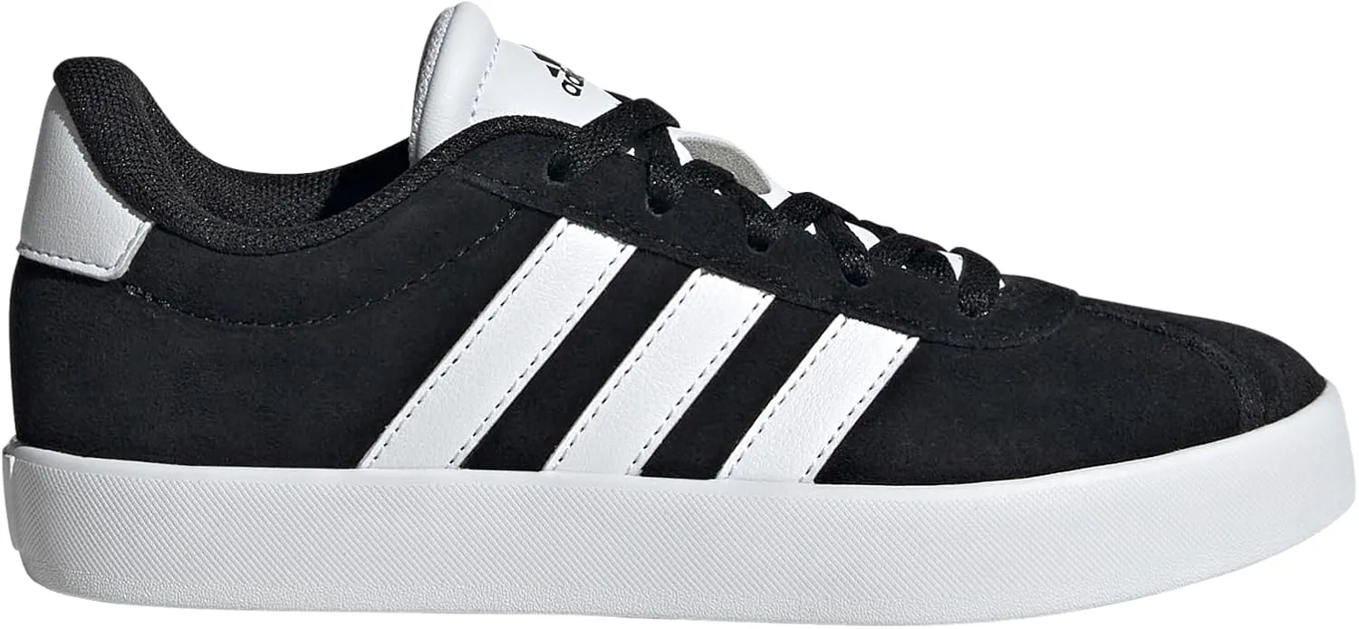 adidas Kids VL Court 3.0 (Little Kid/Big Kid) - Sneakers for Kids - Synthetic Rubber Lining - Rubber Insole