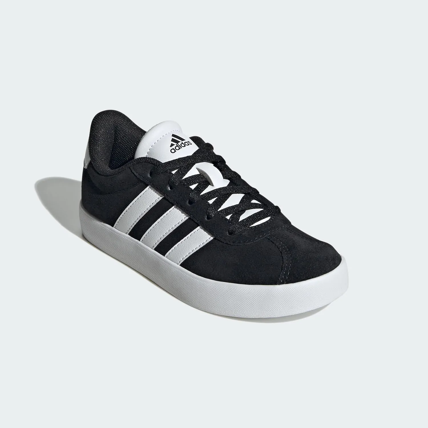 adidas Kids VL Court 3.0 (Little Kid/Big Kid) - Sneakers for Kids - Synthetic Rubber Lining - Rubber Insole