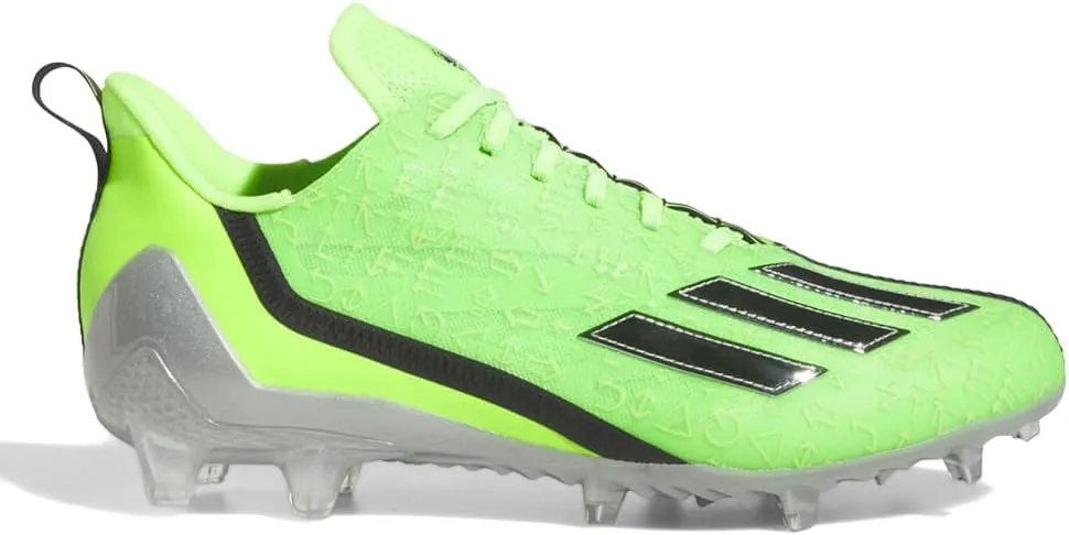 adidas Mens Adizero 12.0 Out of This World Football Sneakers Shoes - Green - Size 10.5 M