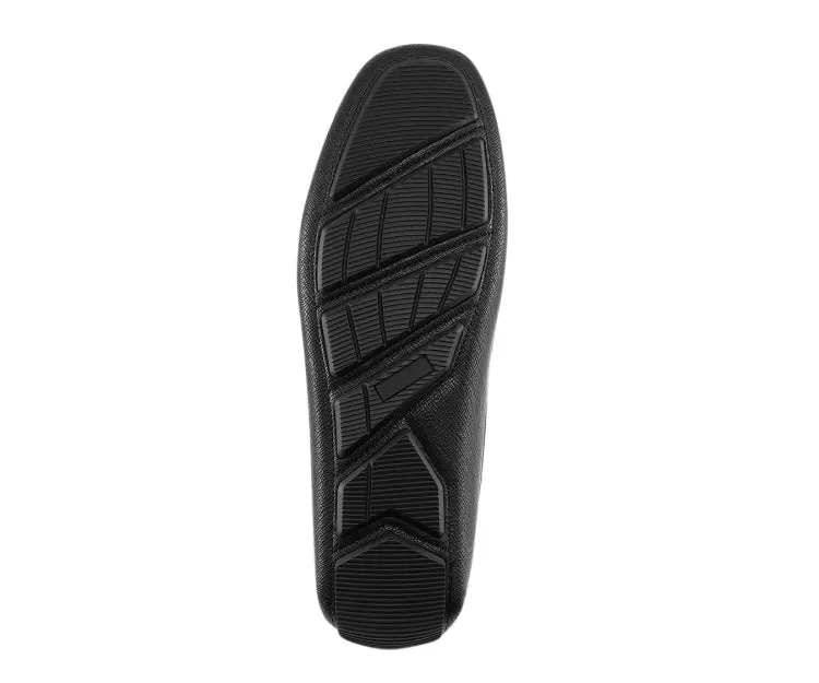 Adonis Black Driving Loafers