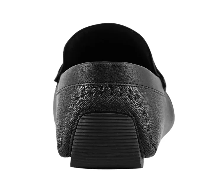 Adonis Black Driving Loafers