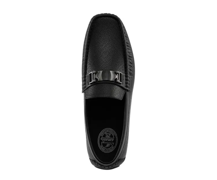 Adonis Black Driving Loafers
