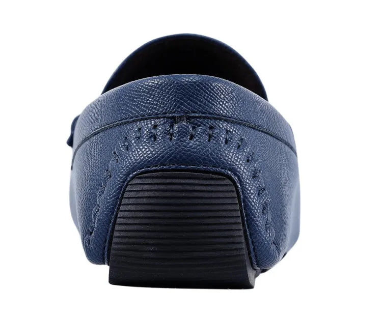 Adonis Navy Driving Loafers