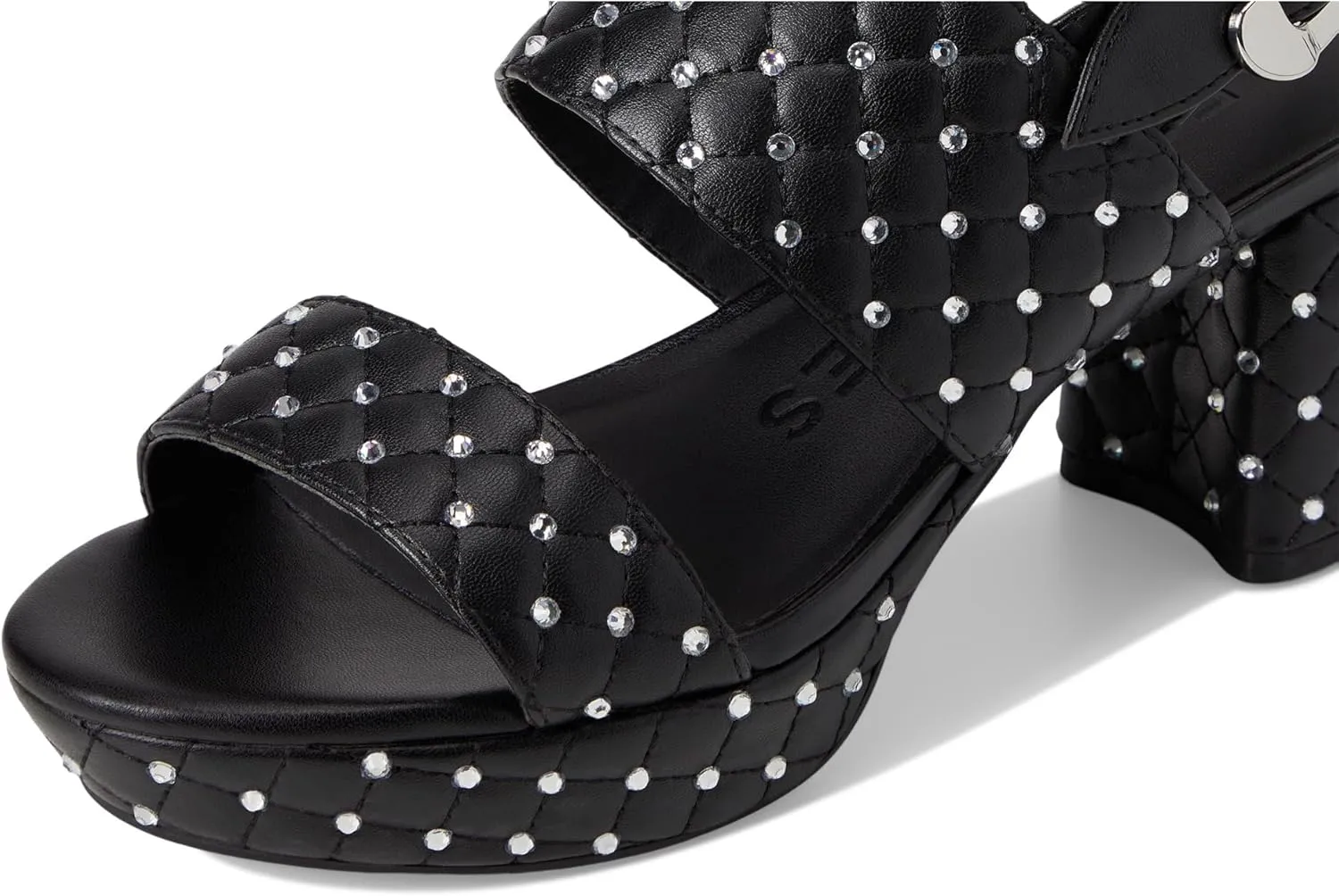 Aerosoles Women's Camera Crystal Heeled Sandal