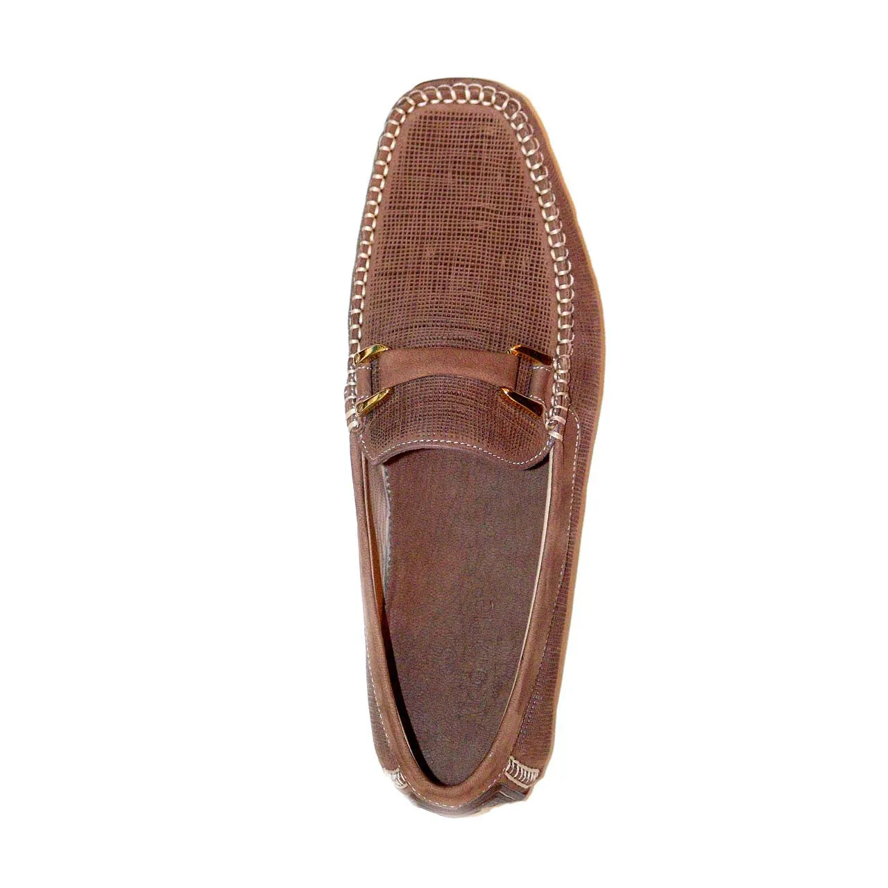 Aldo Brue 105 Perforated Nubuck Driver- Tan