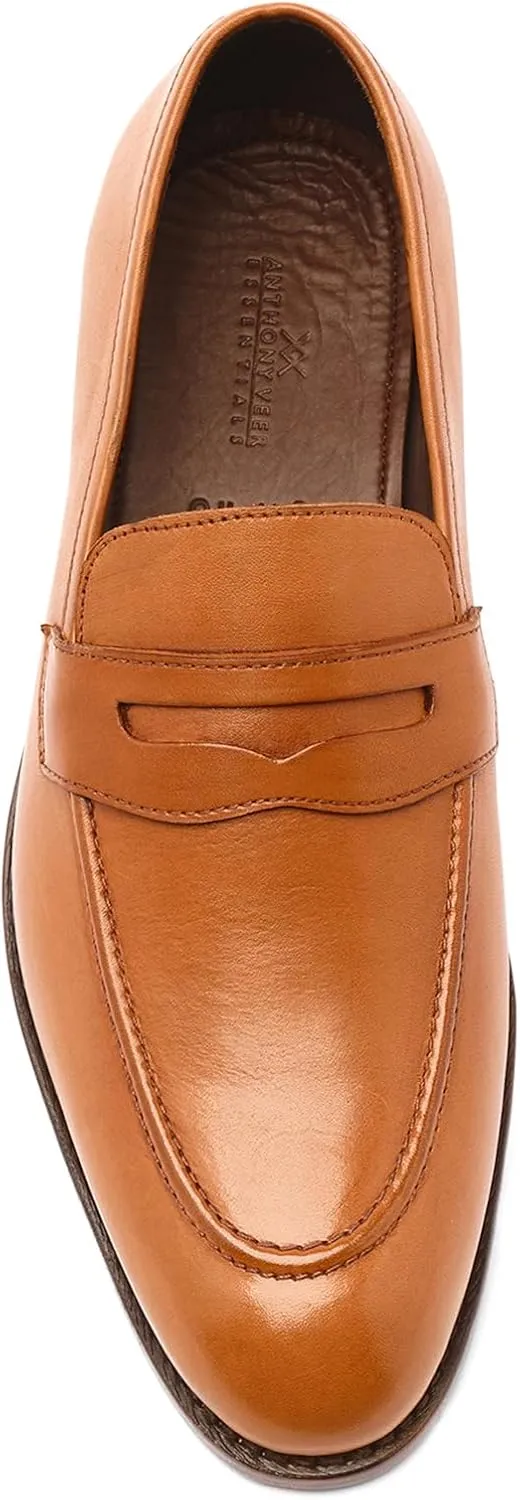 Anthony Veer Gerry Penny Loafers for Men | Goodyear Welt Construction | Ortholite® Footbed | Recraftable Leather Outsole