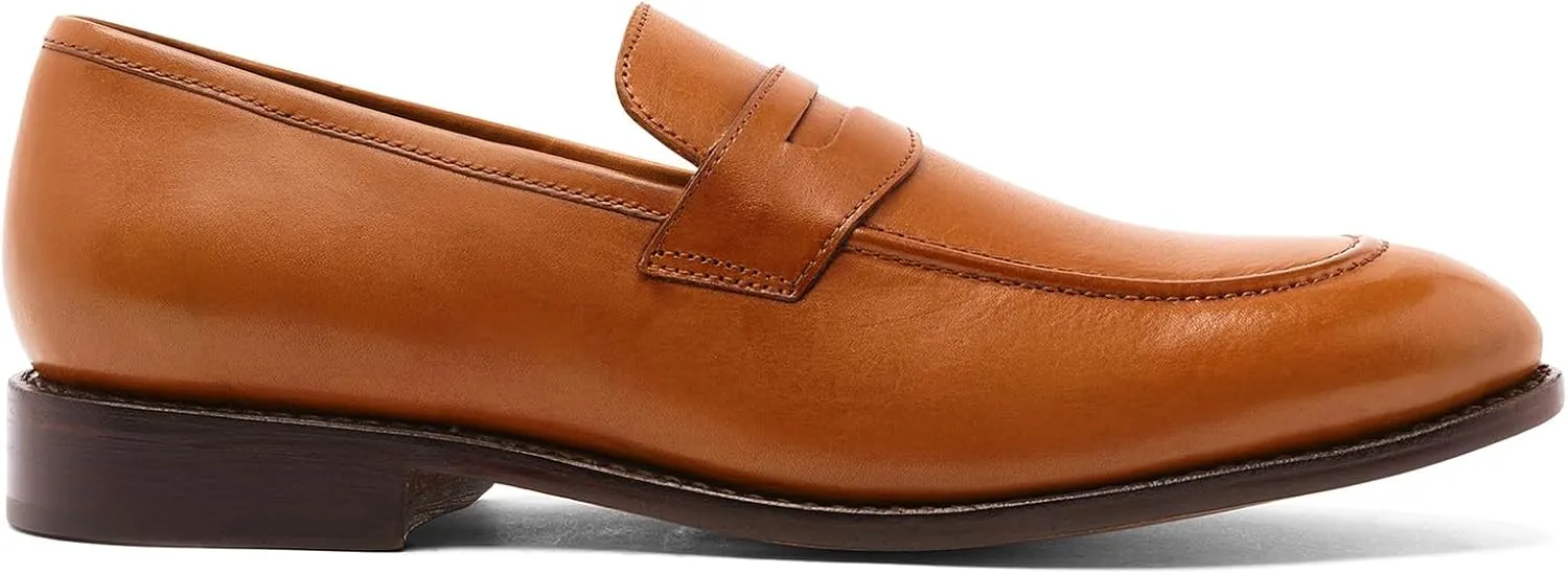 Anthony Veer Gerry Penny Loafers for Men | Goodyear Welt Construction | Ortholite® Footbed | Recraftable Leather Outsole