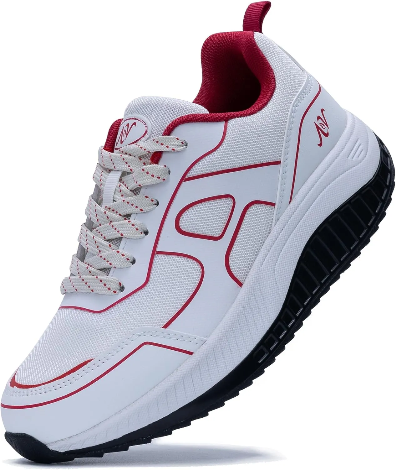 AOV Womens Walking Shoes with Arch Support Plantar Fasciitis Sneakers Gym Tennis for Foot and Heel Pain Relief