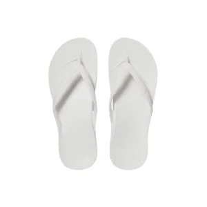 Archies Arch Support Jandals White