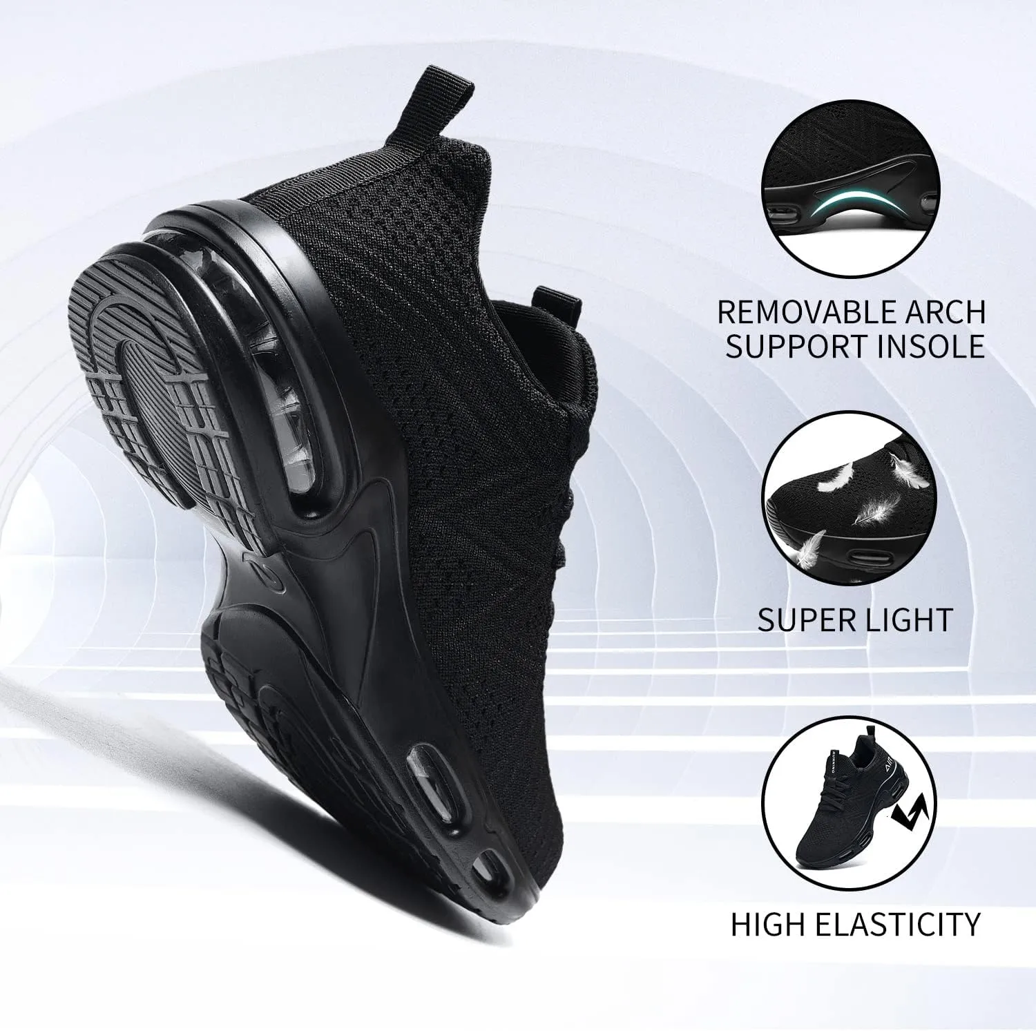 AUPERF Womens Tennis Shoes Athletic Running Walking Shoe Lightweight Fashion Sneakers for Workout Gym Sports Jogging Size 5.5-11