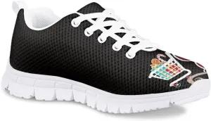 Bengbobar Boys Christmas Sneakers Lightweight Breathable Walking Shoes Kids Most Comfortable Casual Playing Sports Shoes