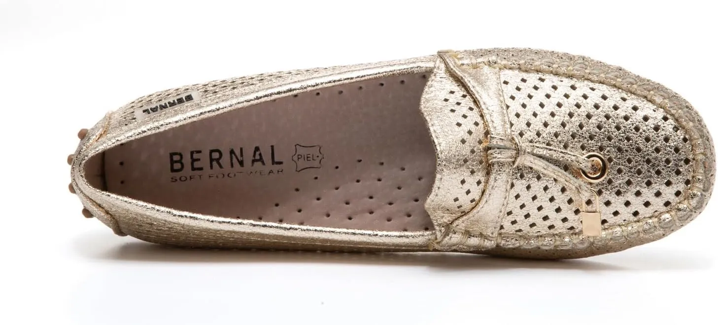 Bernal Loafers for Women with Buckle Comfortable Lightweight Penny Loafers Business Casual Loafers Slip On Flat Work Shoes Non Slip Walking Shoes