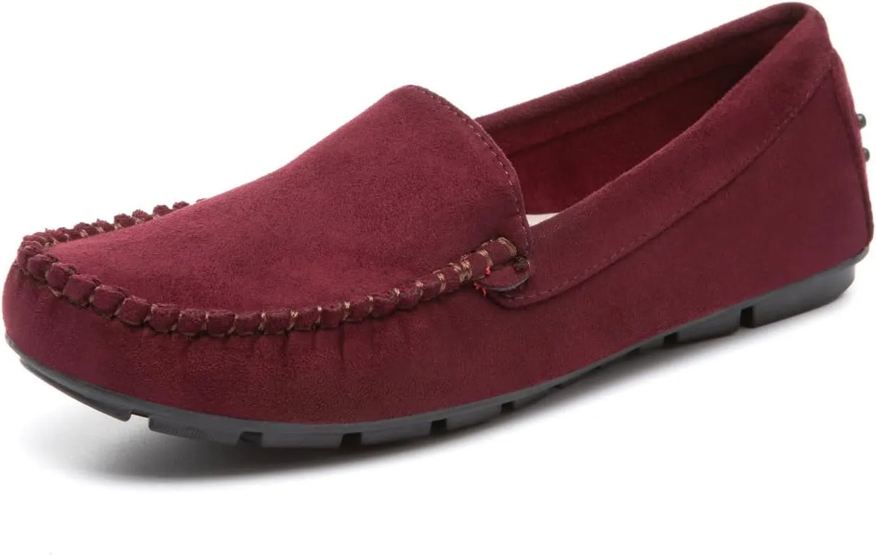Bernal Women Penny Loafers Casual Comfortable Slip On Flat Shoes Driving Loafers Work Walking Shoes
