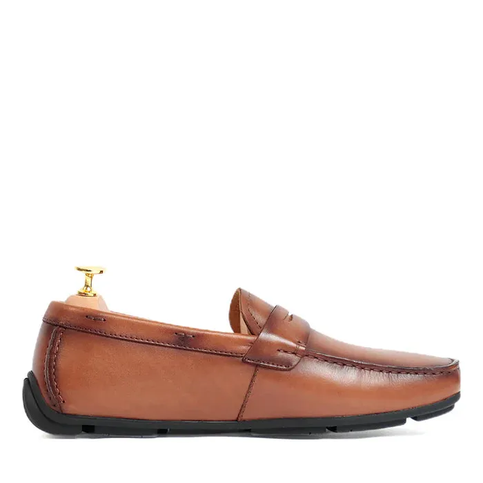 Black Driving Moccasins