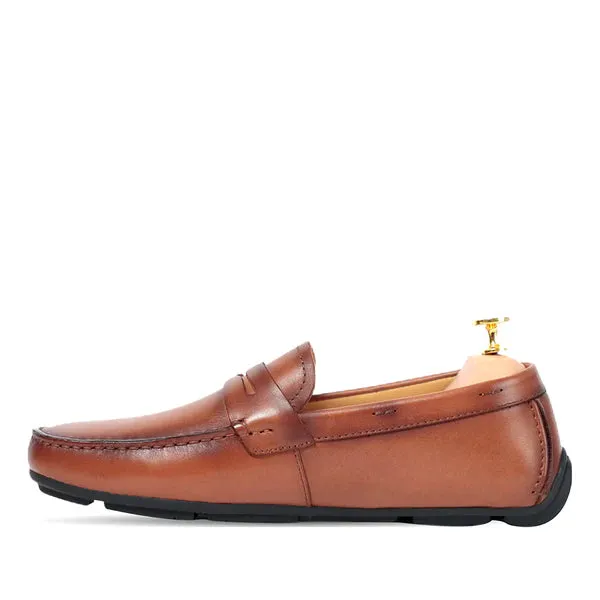 Black Driving Moccasins