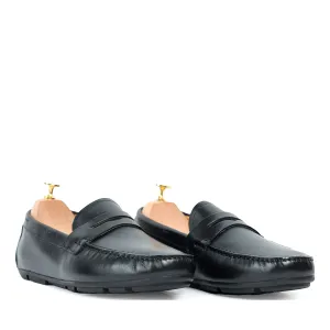 Black Driving Moccasins