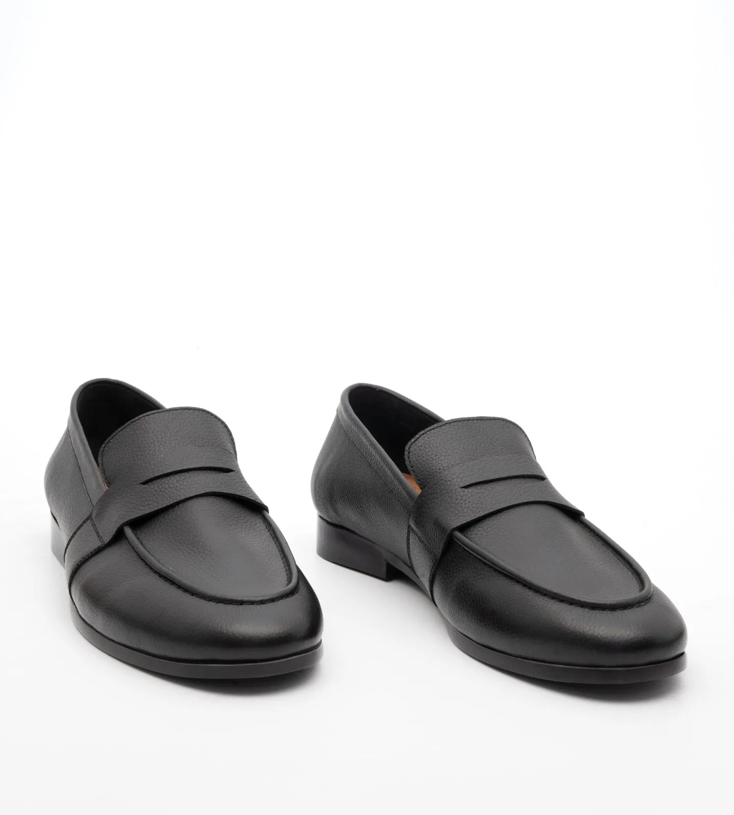 Blake Stitched  Unlined Milled Leather Penny Loafer