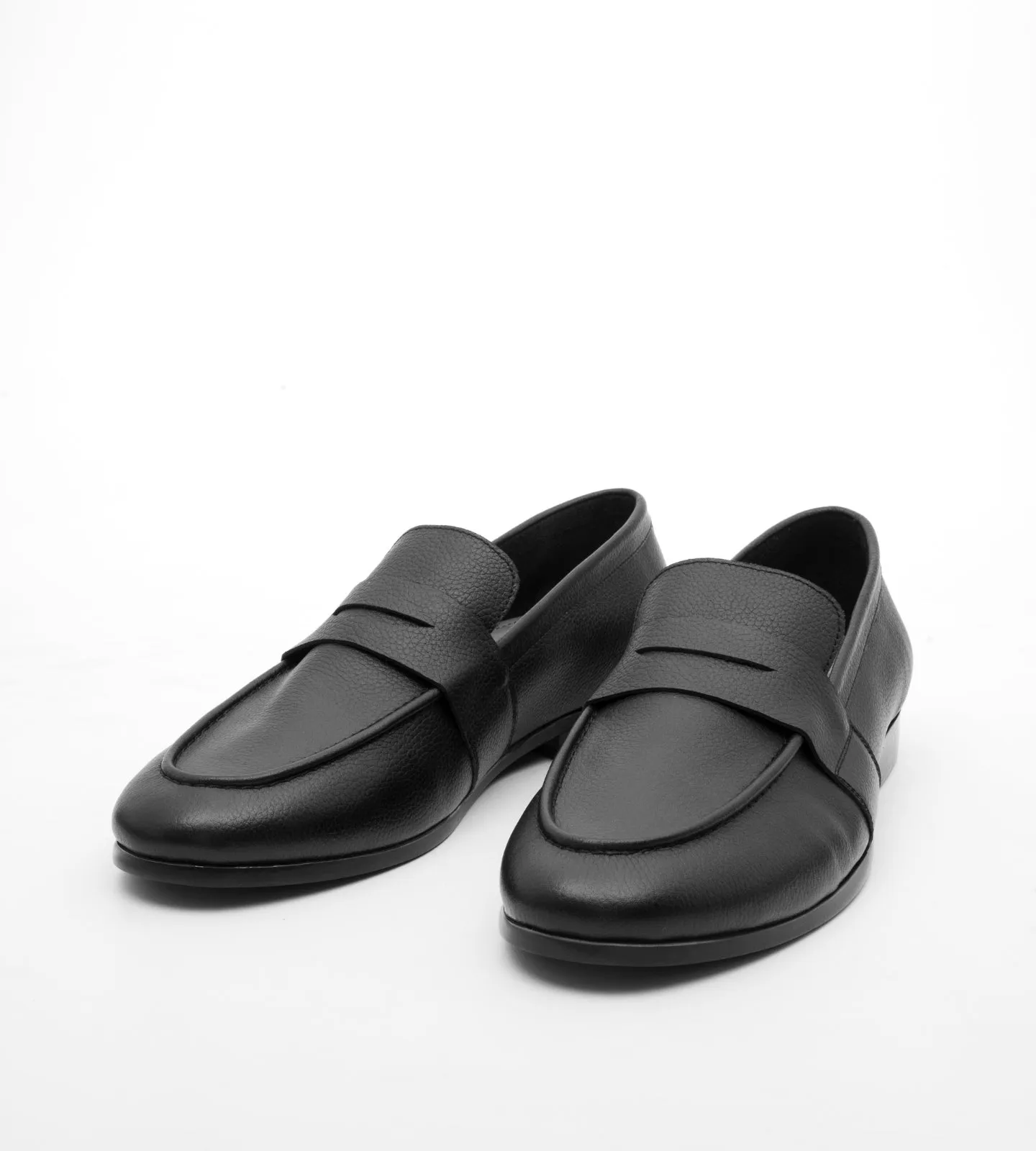 Blake Stitched  Unlined Milled Leather Penny Loafer