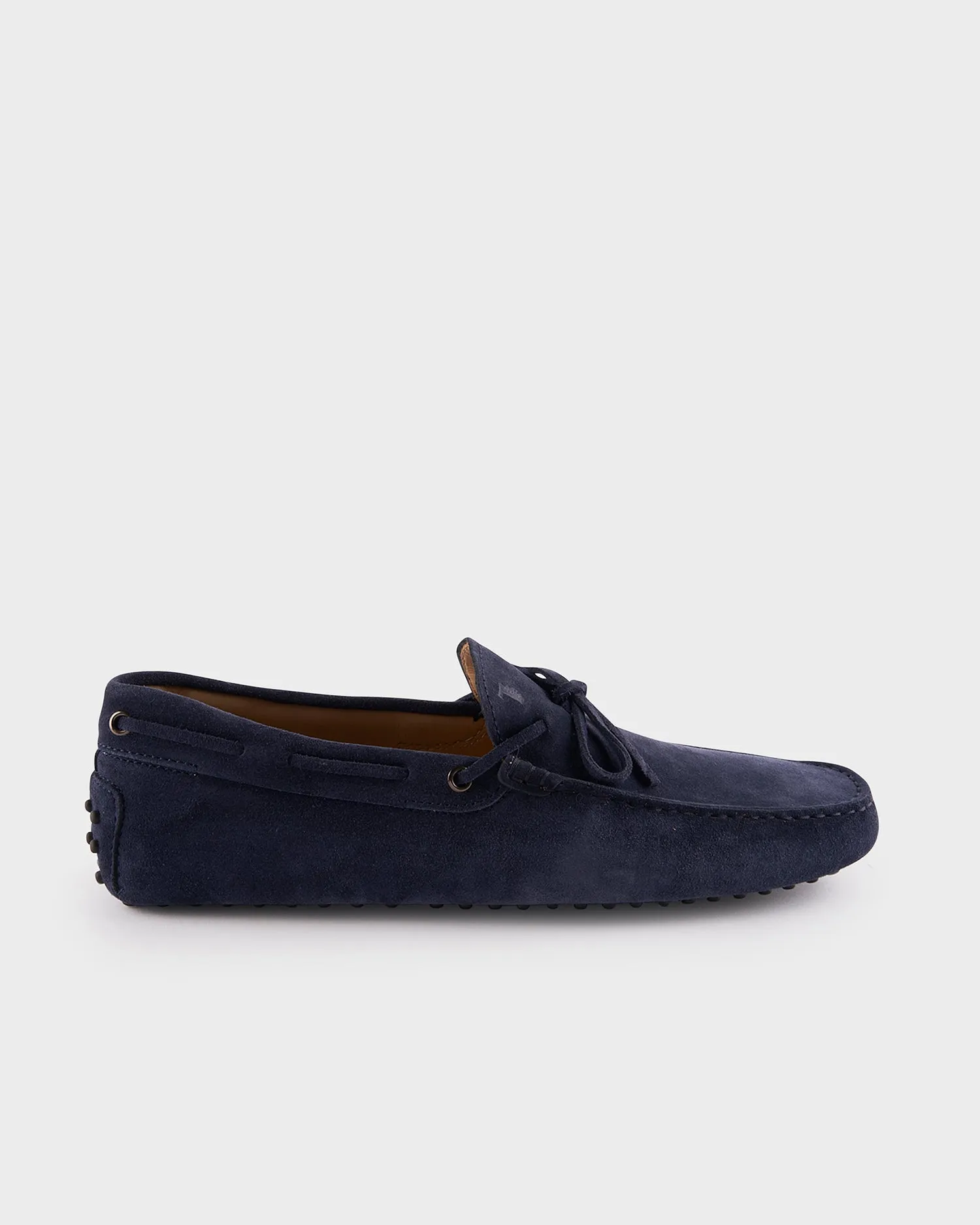 Blue Suede Gommini Driving Shoes