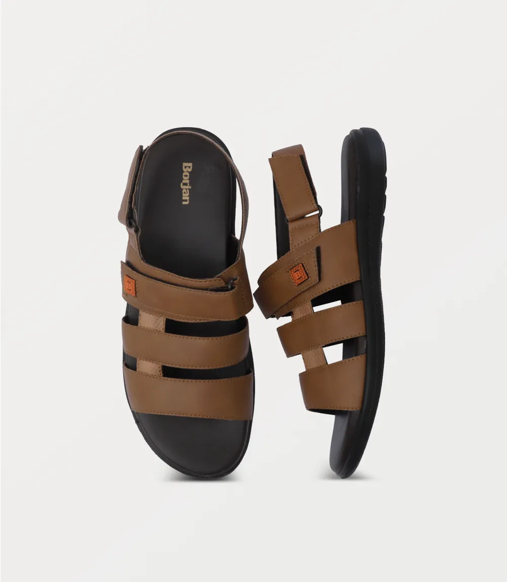 BM6970-BROWN-Men Sandal