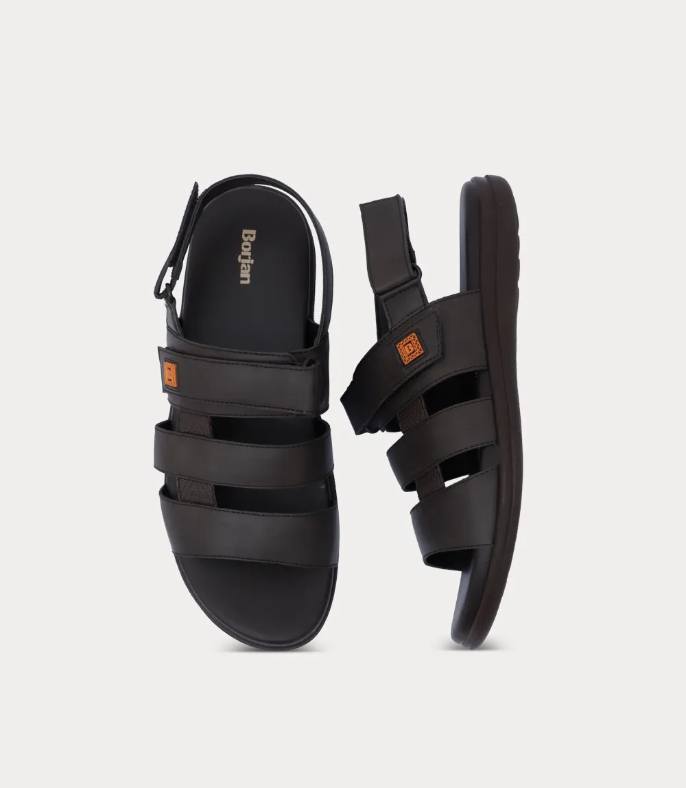 BM6970-ESPRESSO-Men Sandal