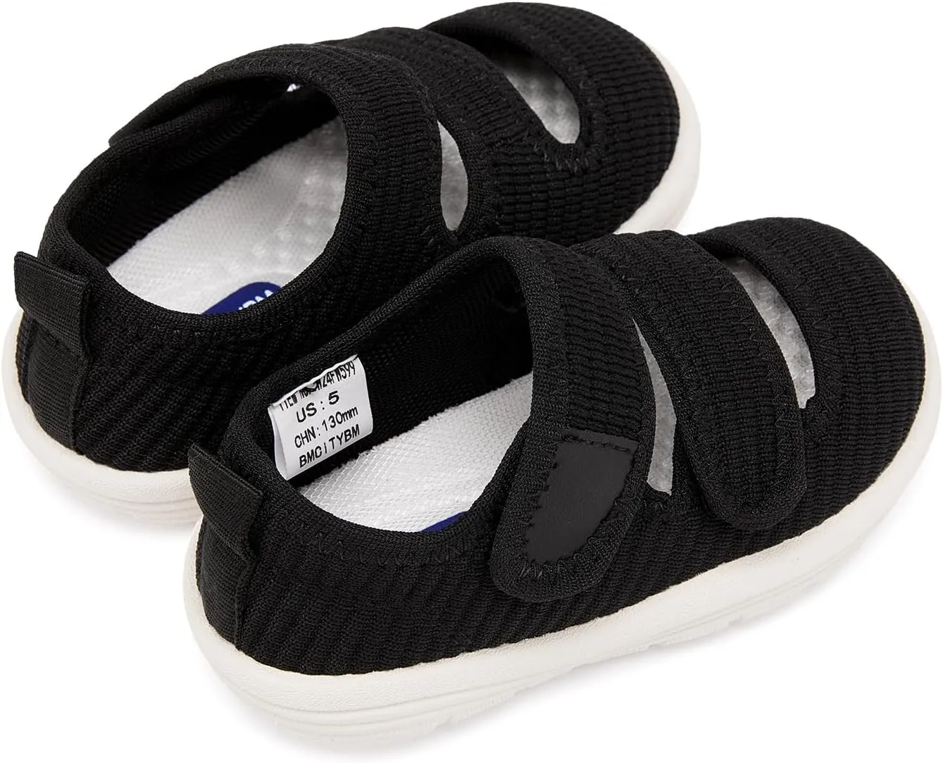 BMCiTYBM Baby Walking Shoes Infant Boy Girl First Walker Sneakers Breathable Lightweight Non-Slip Barefoot Shoes 6 9 12 18 24 Months