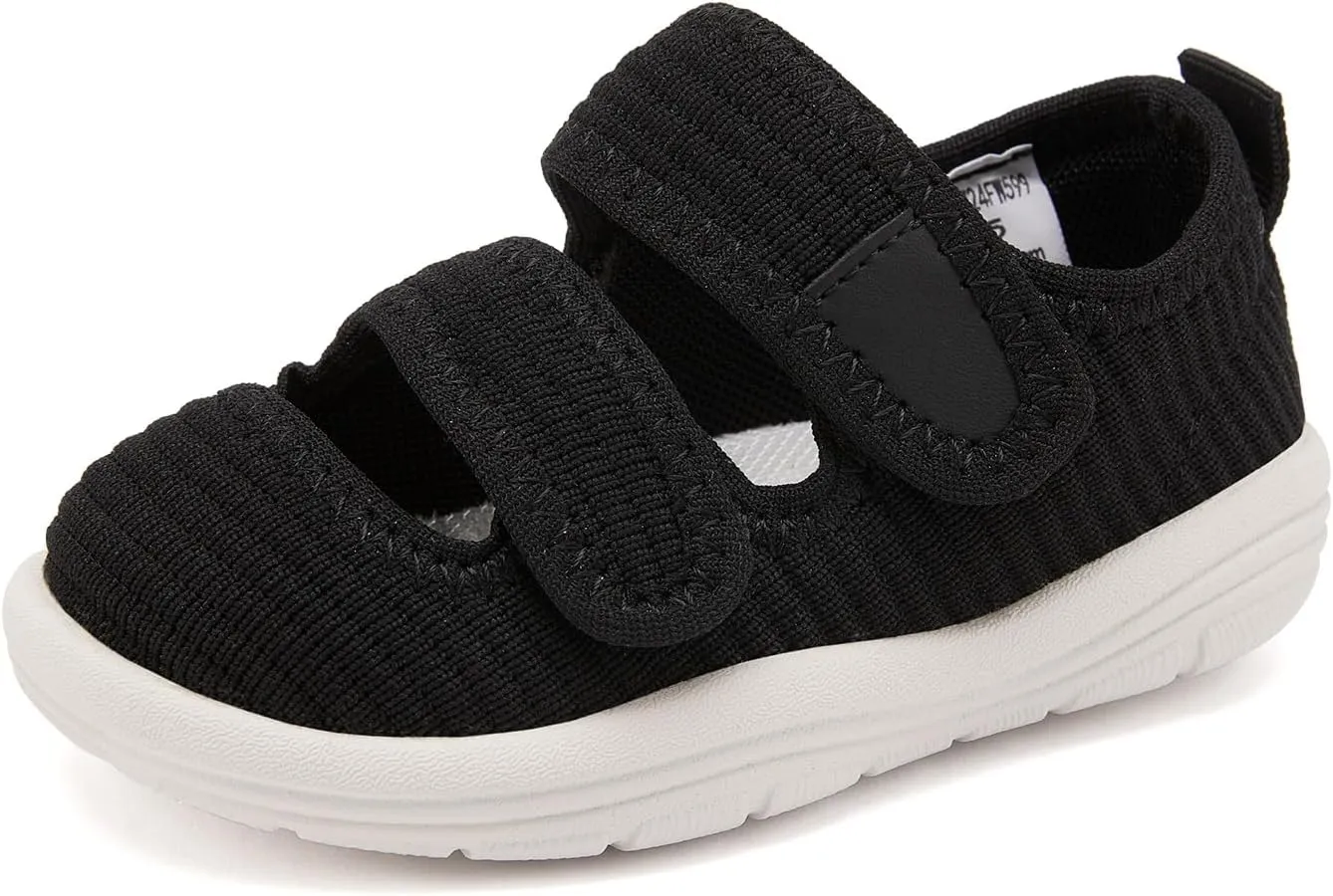 BMCiTYBM Baby Walking Shoes Infant Boy Girl First Walker Sneakers Breathable Lightweight Non-Slip Barefoot Shoes 6 9 12 18 24 Months