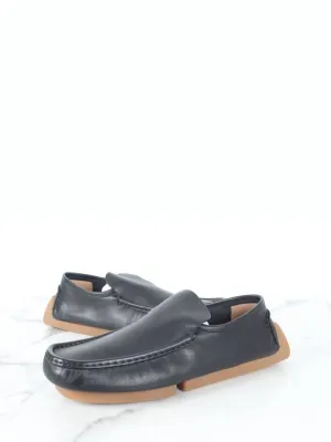Bottega Veneta Leather driving loafers black 42 5 275