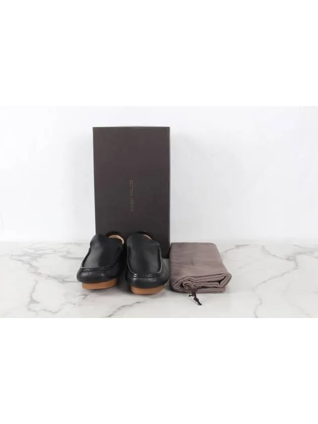 Bottega Veneta Leather driving loafers black 42 5 275