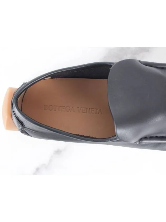 Bottega Veneta Leather driving loafers black 42 5 275