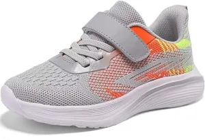 Boys Girls Kids Sneakers Lightweight Athletic Running Walking Tennis Shoes