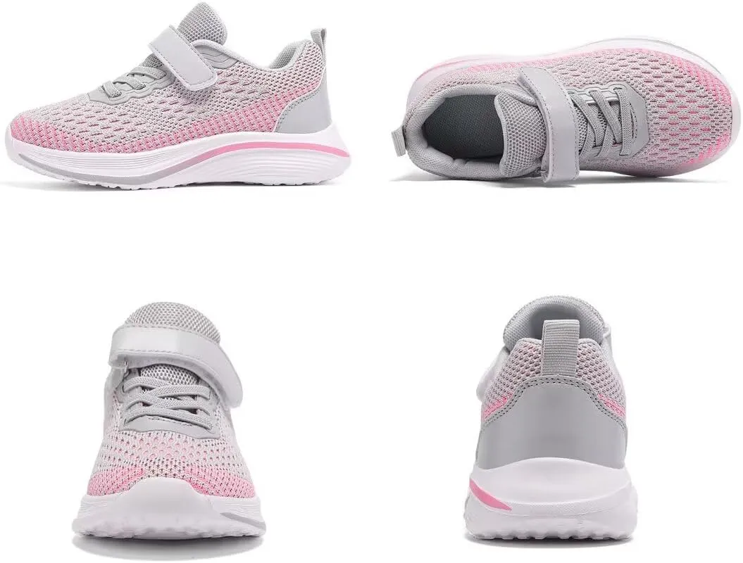 Boys Girls Kids Sneakers Lightweight Athletic Running Walking Tennis Shoes