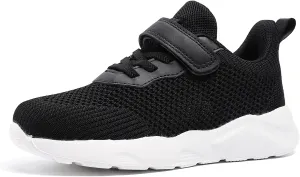 Boys Girls Tennis Shoes Kids Lightweight Breathable Sneakers Running Athletic Shoes Mesh Trainers Casual Walking Sport Footwear for Toddler/Little Kid/Big Kid