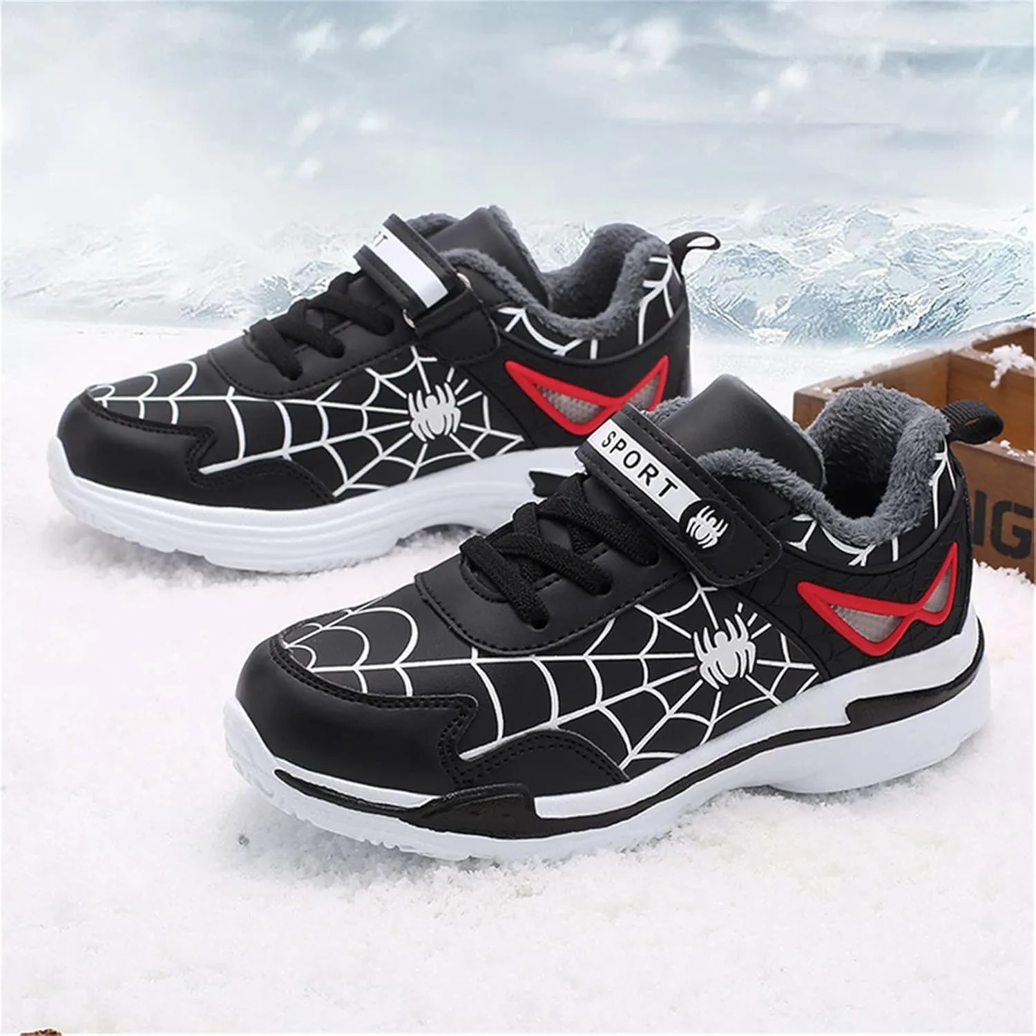 Boys Lightweight Sneakers Leather Kids Toddler Girls Tennis Running Shoes