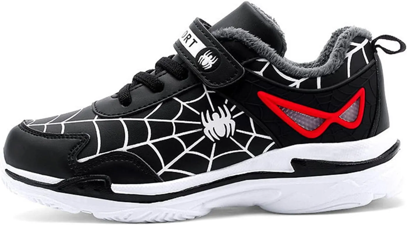 Boys Lightweight Sneakers Leather Kids Toddler Girls Tennis Running Shoes