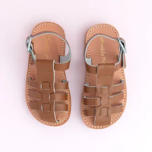 Boy's Lt. brown fisherman sandals