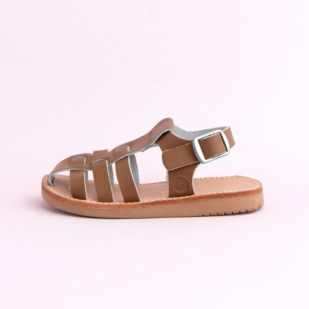 Boy's Lt. brown fisherman sandals