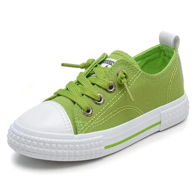 Breathable Children's Canvas Shoes