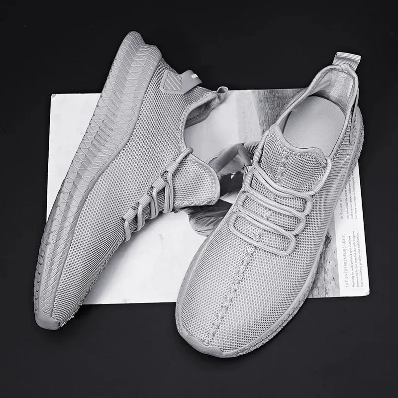 Breathable Men's Running Shoes - Flexible Anti-slip Sneakers
