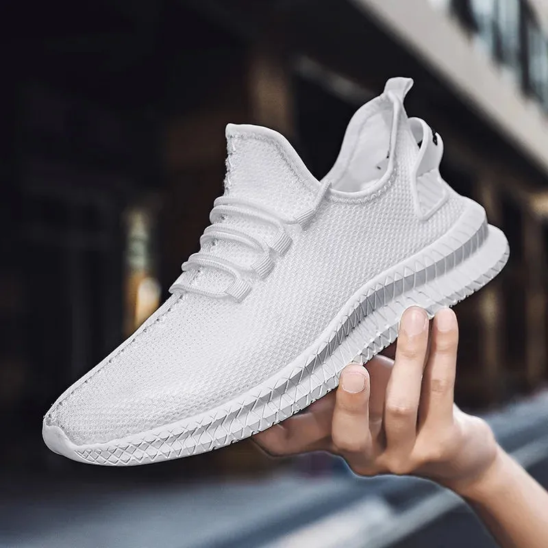 Breathable Men's Running Shoes - Flexible Anti-slip Sneakers