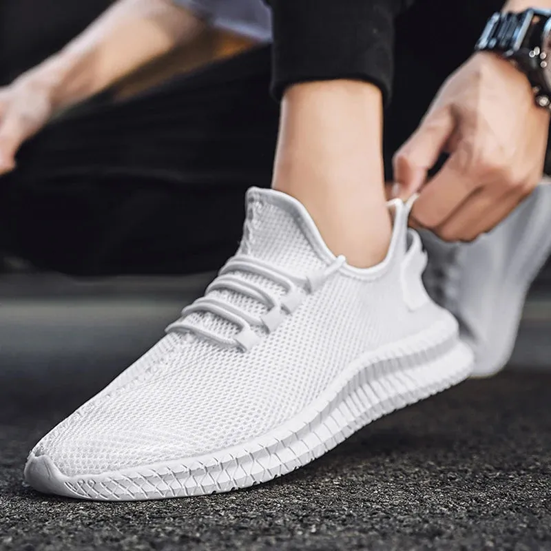 Breathable Men's Running Shoes - Flexible Anti-slip Sneakers