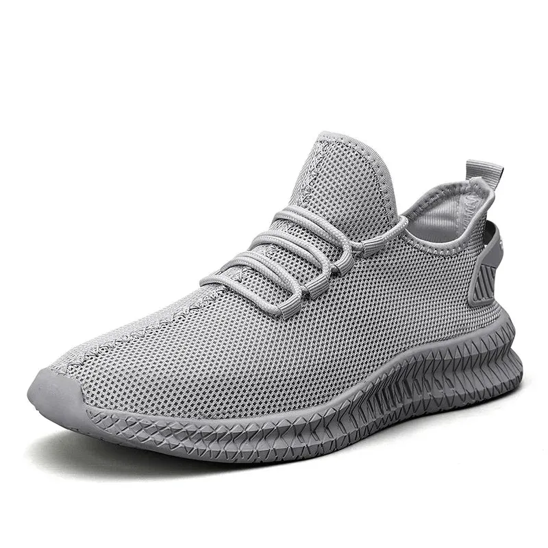 Breathable Men's Running Shoes - Flexible Anti-slip Sneakers