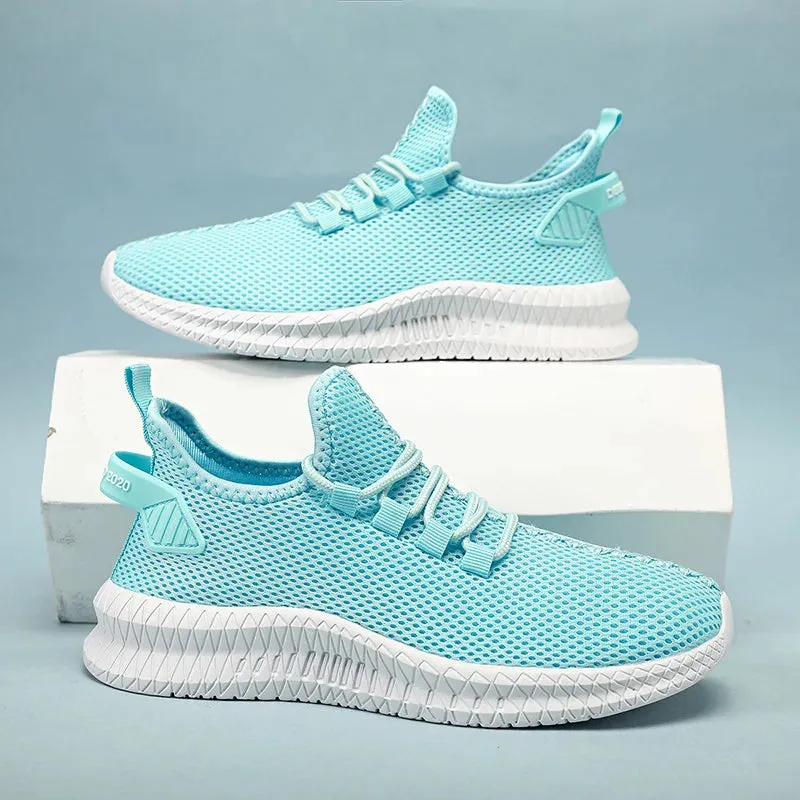 Breathable Men's Running Shoes - Flexible Anti-slip Sneakers