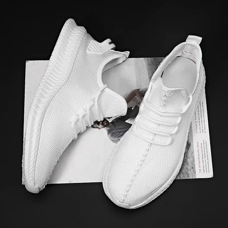 Breathable Men's Running Shoes - Flexible Anti-slip Sneakers