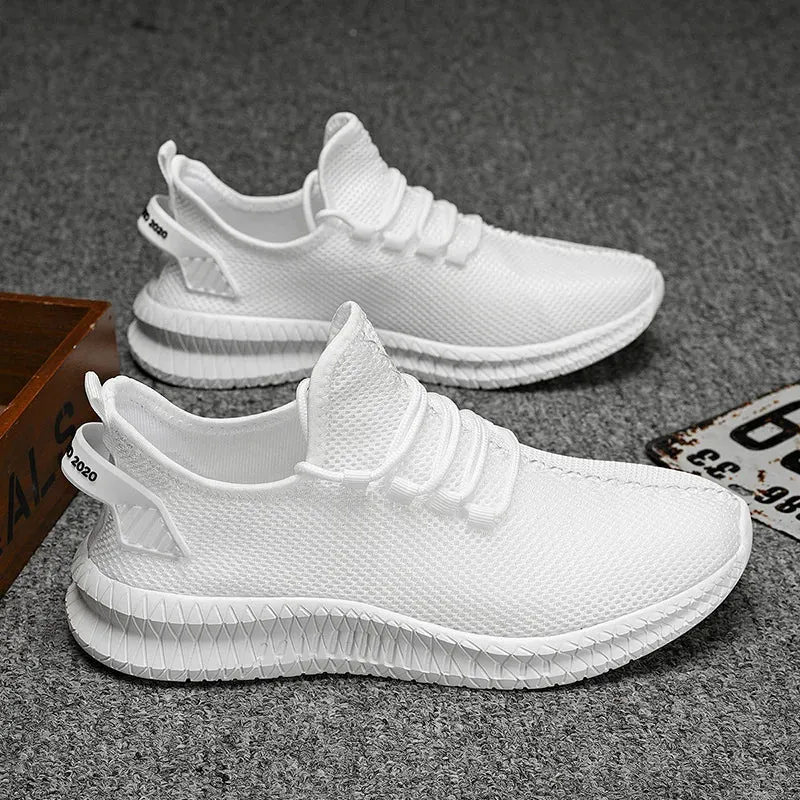 Breathable Men's Running Shoes - Flexible Anti-slip Sneakers