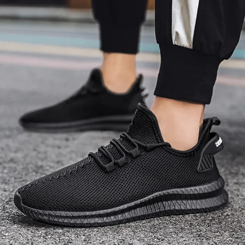 Breathable Men's Running Shoes - Flexible Anti-slip Sneakers